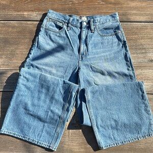 Madewell Super Wide Leg Jean